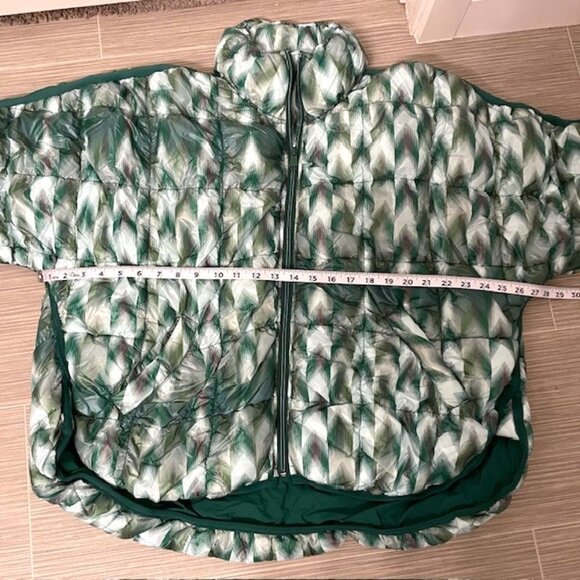 NWT Free People Movement Scrunchy Glossy Pippa Packable Puffer Jacket Green - Picture 15 of 16